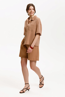 shorty-okhra-korichnevaya-evt-4140-korichnevyy