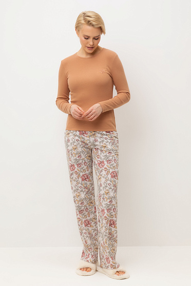 pizhama-mindalnoe-pechene-antichnye-tsvety-e-20173-korichnevyy