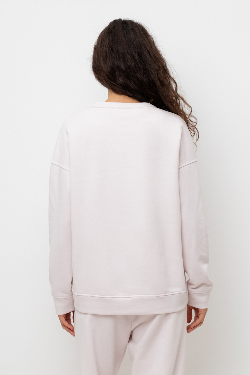 картинка Свитшот из мягкого двухцветного футера от магазина Одежда+