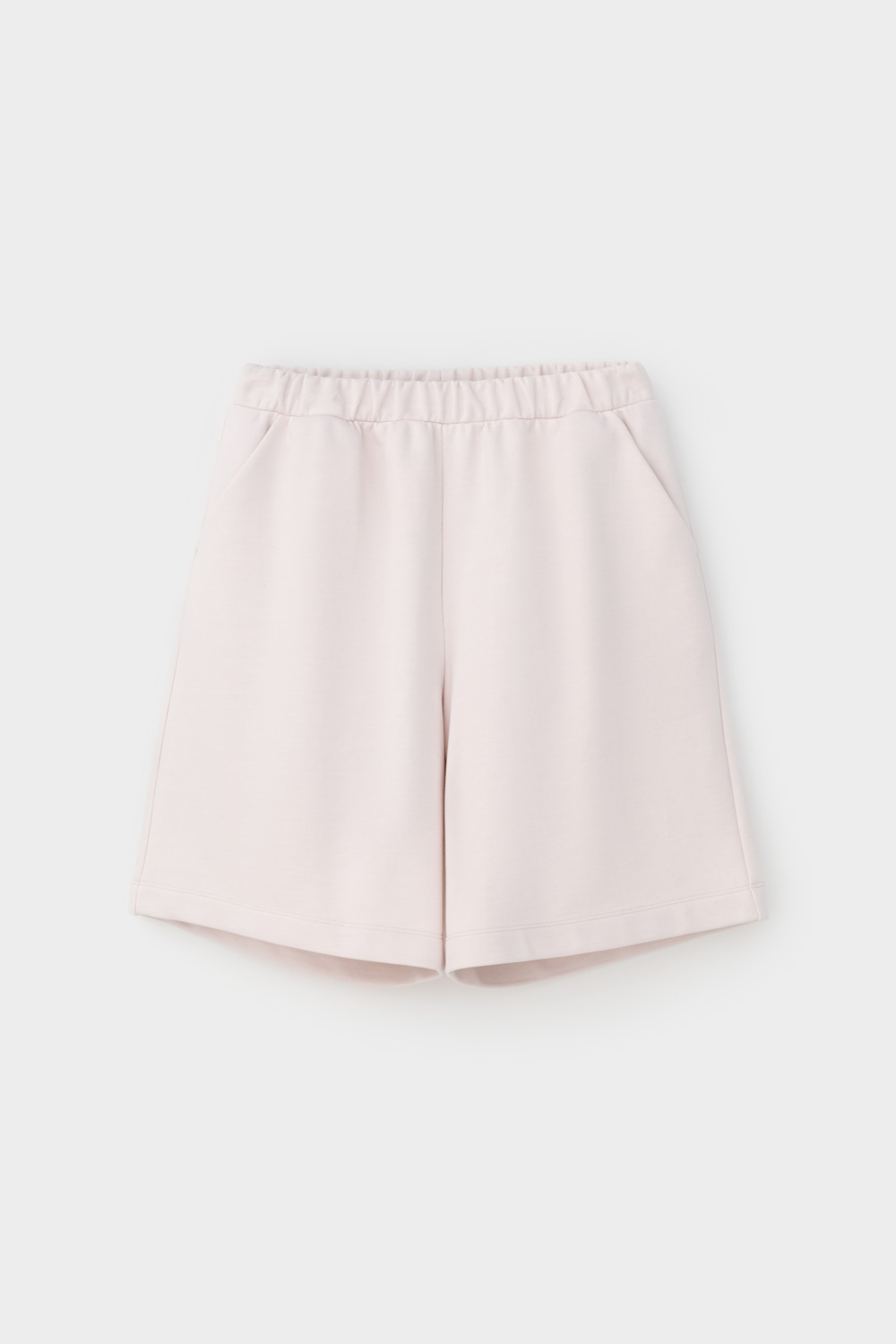 картинка Удлиненные шорты из мягкого двухцветного футера от магазина Одежда+