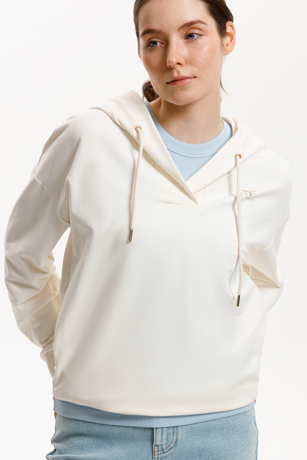 картинка Худи из мягкого футера от магазина Одежда+