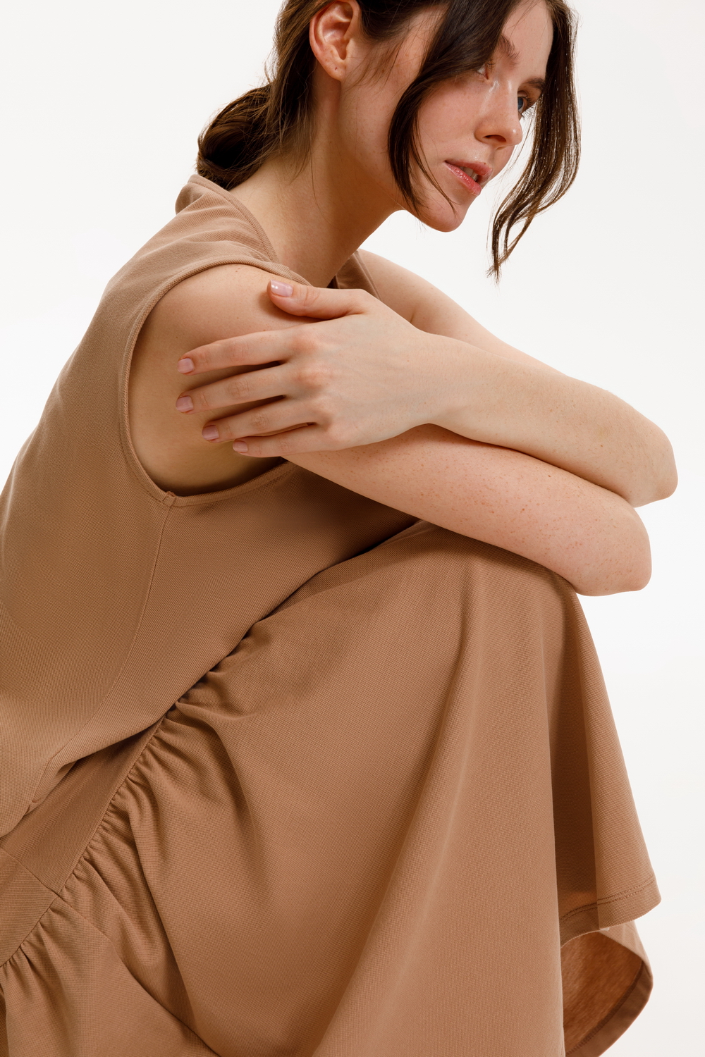 картинка Текстурный сарафан от магазина Одежда+