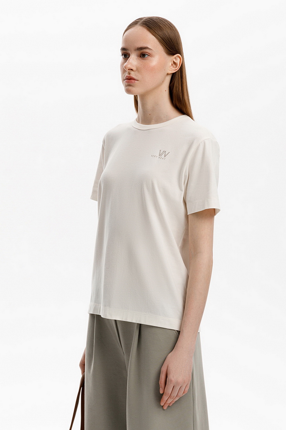 картинка Футболка из хлопка с эластаном от магазина Одежда+