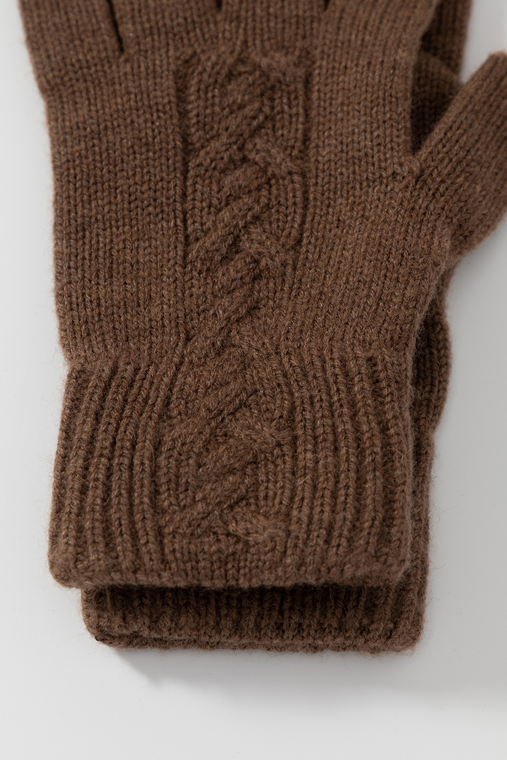 картинка Перчатки вязаные из полушерсти от магазина Одежда+