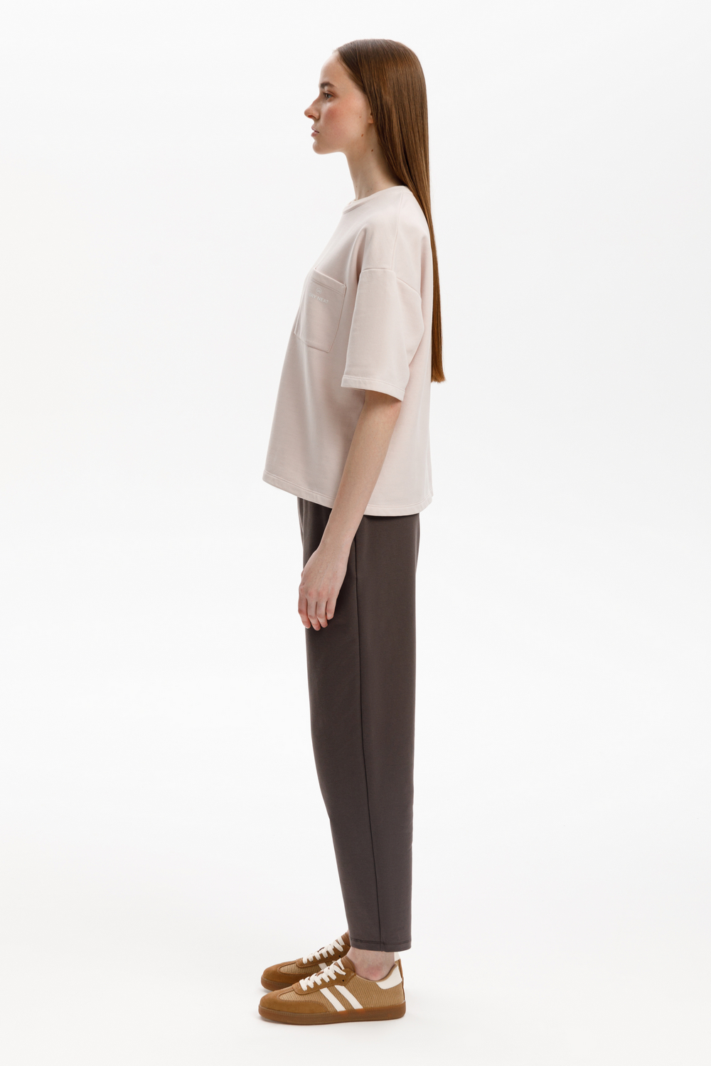 картинка Футболка из мягкого двухцветного футера от магазина Одежда+