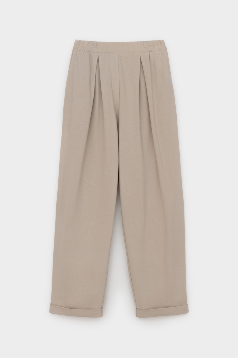 картинка Брюки со складками из пике от магазина Одежда+