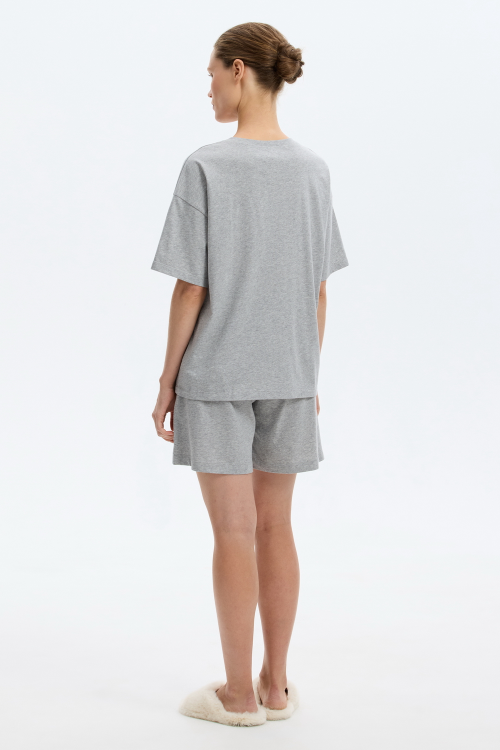 картинка Комплект футболка и шорты из 100% хлопка от магазина Одежда+