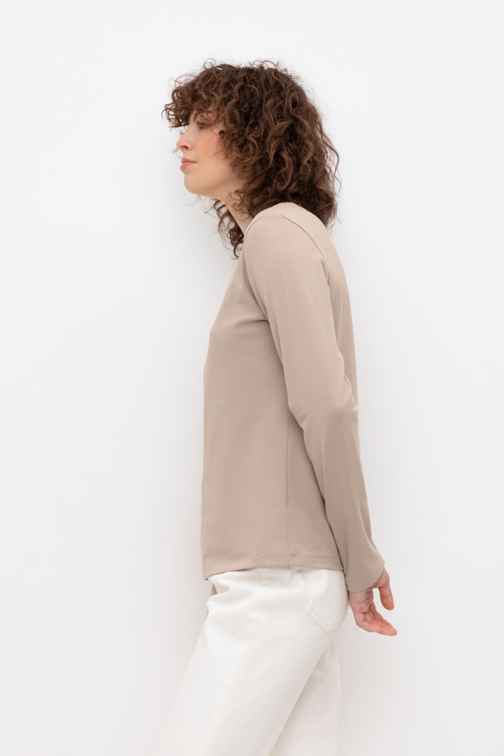 картинка Лонгслив из хлопка от магазина Одежда+