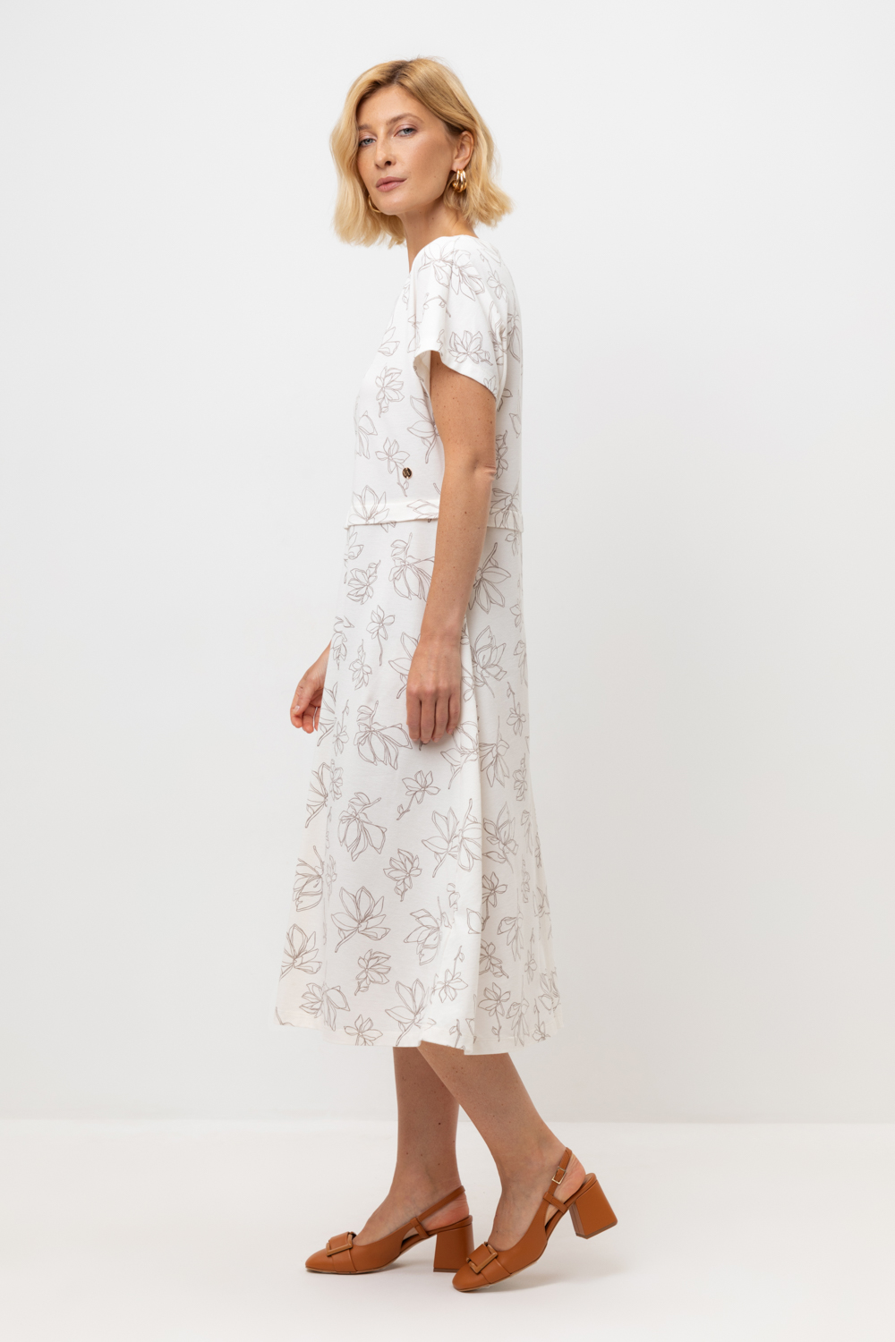 картинка Летнее трикотажное платье от магазина Одежда+