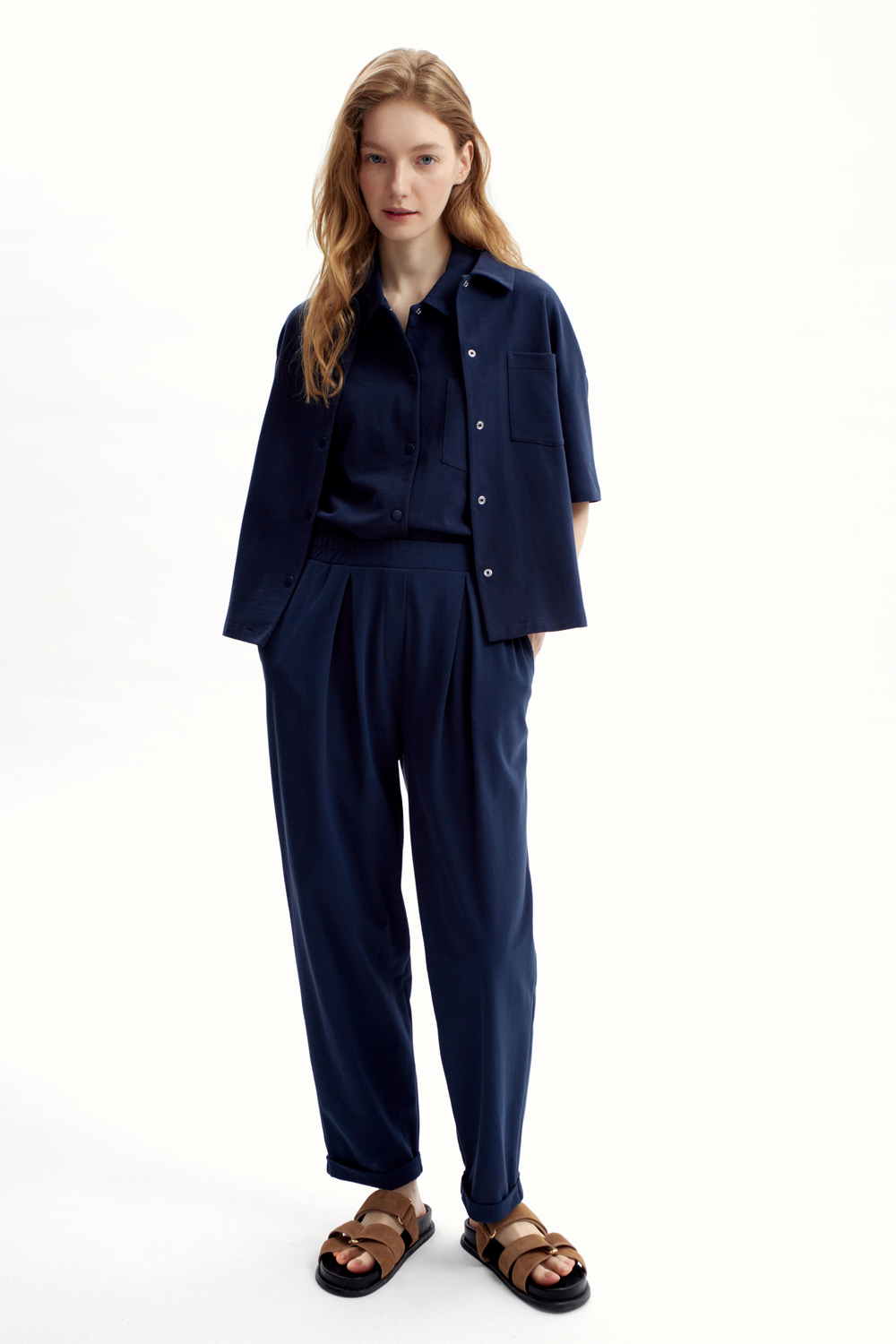 картинка Рубашка-поло из пике от магазина Одежда+