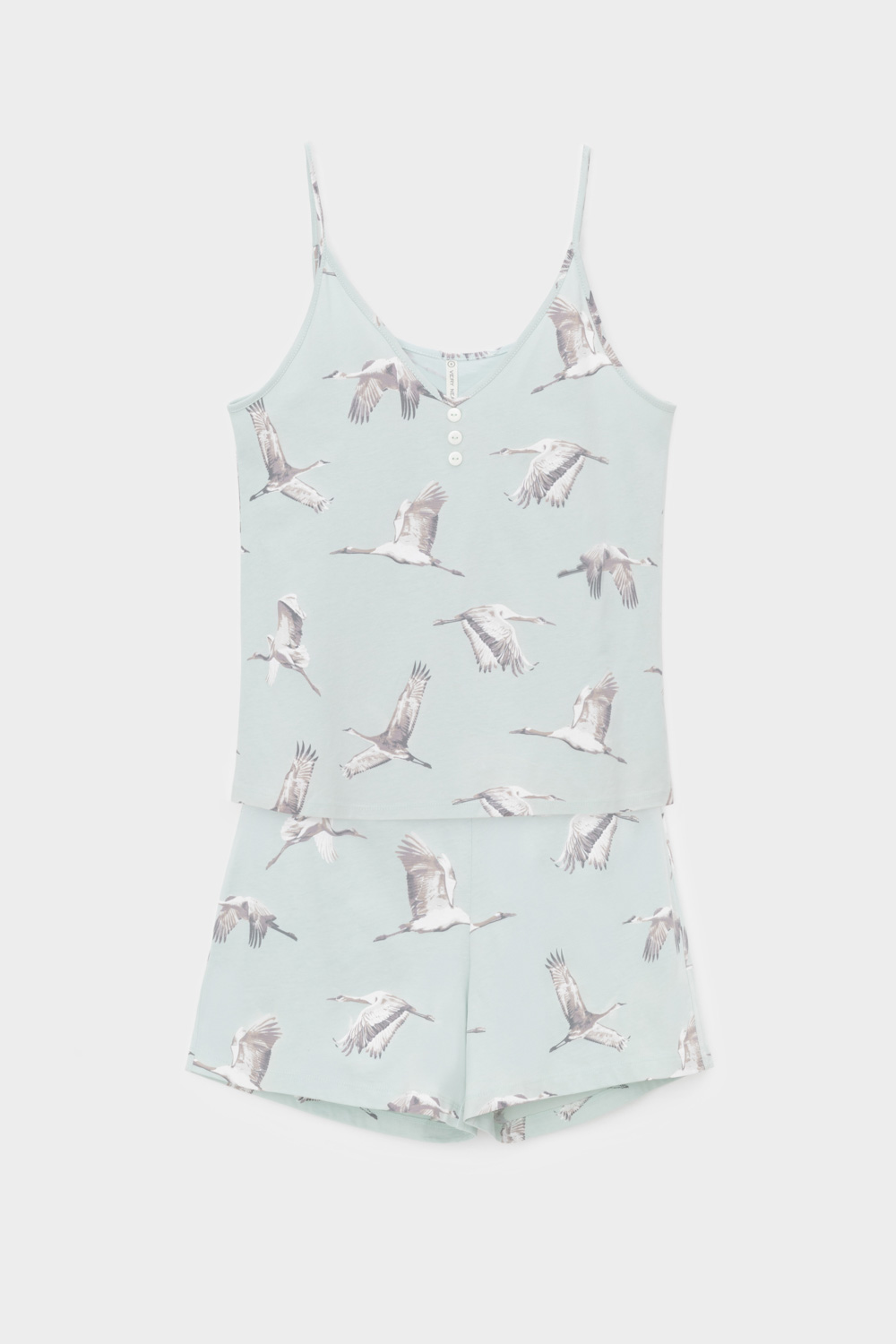 картинка Комплект с топом и шортами из 100% хлопка от магазина Одежда+