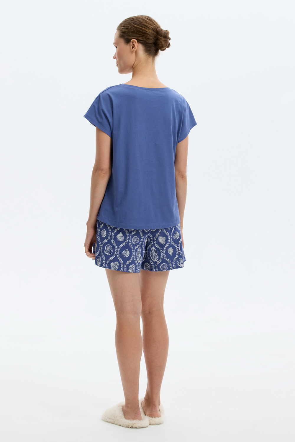 картинка Комплект футболка и шорты из 100% хлопка от магазина Одежда+