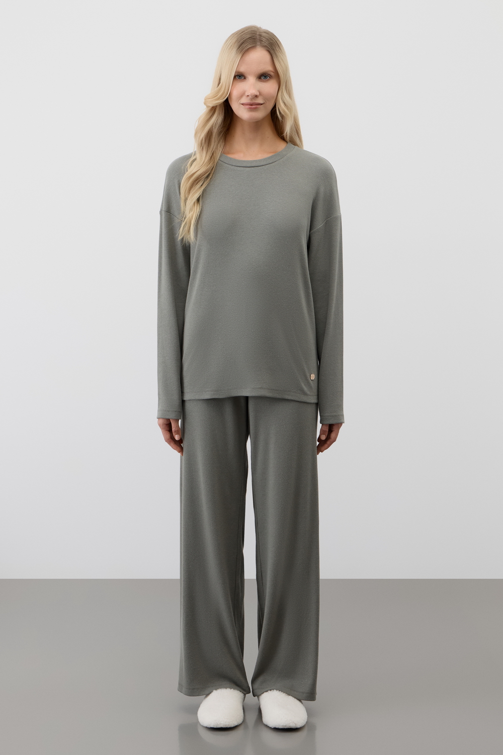 картинка Комплект из хлопка в рубчик от магазина Одежда+