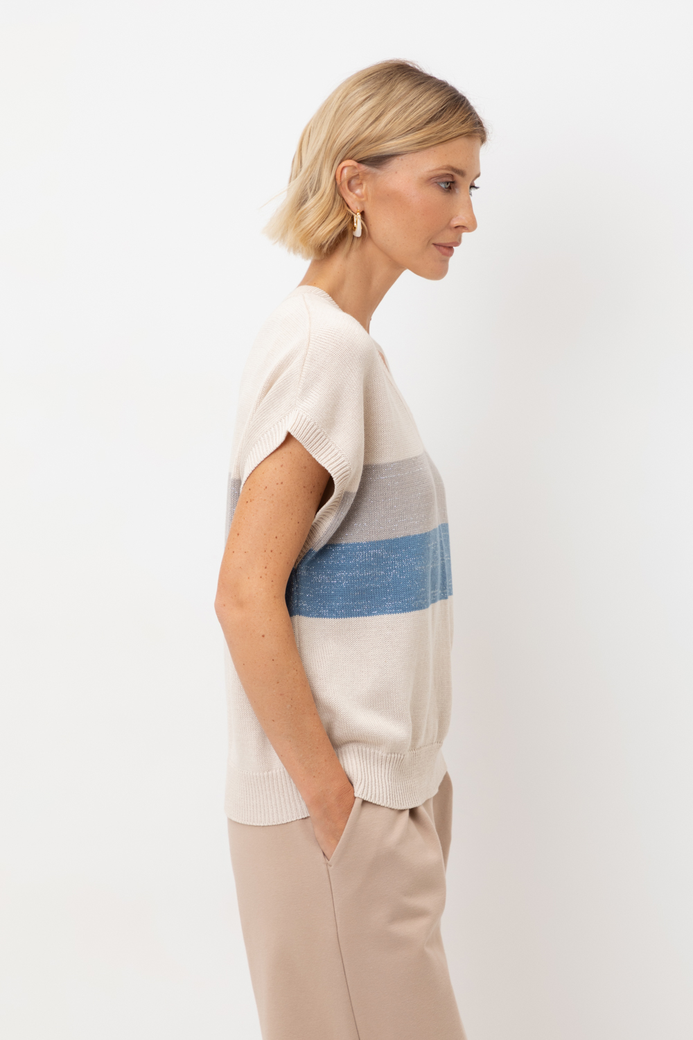 картинка Джемпер из нежного хлопка от магазина Одежда+