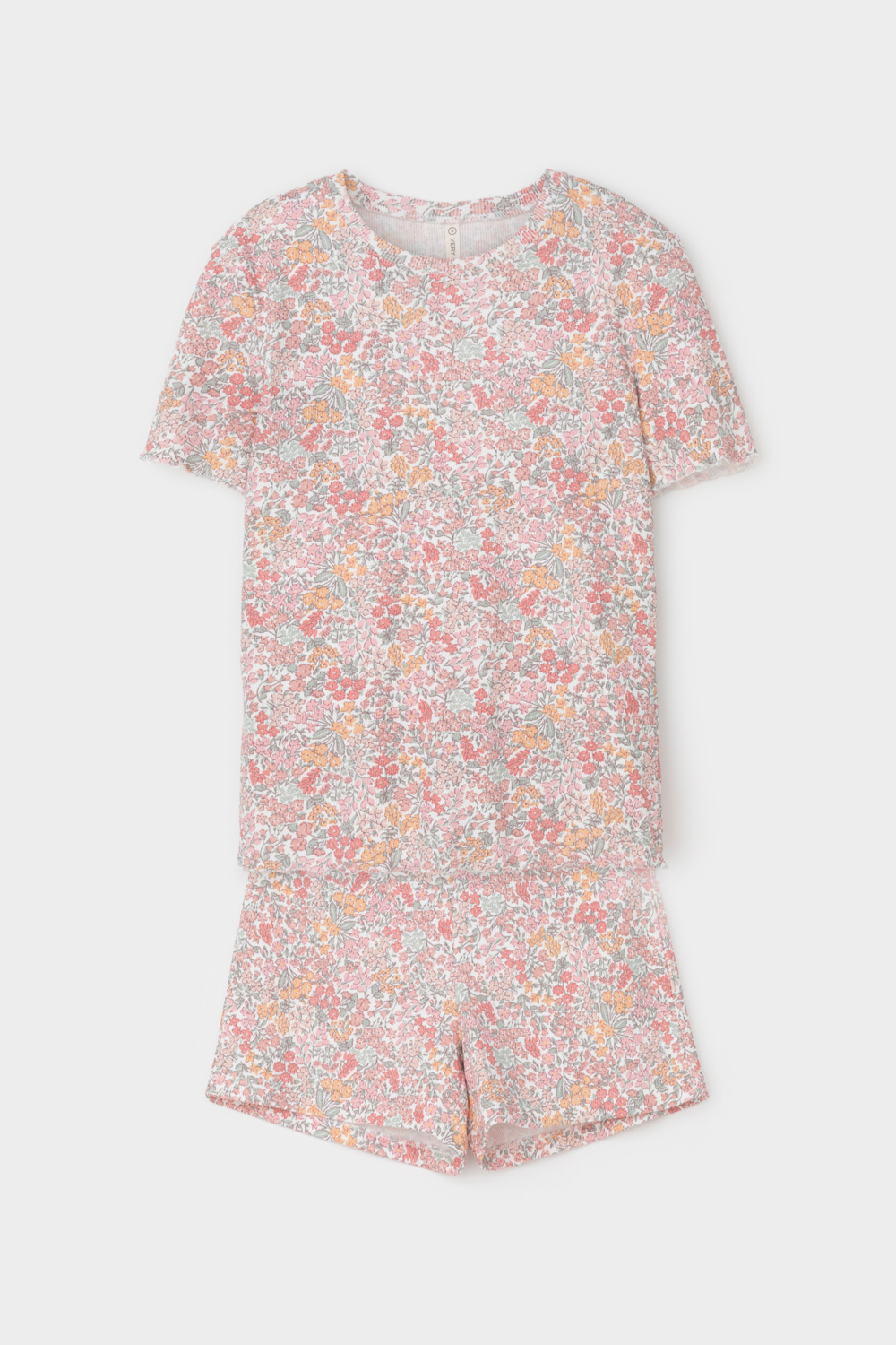 картинка Комплект из нежного хлопкового трикотажа в рубчик от магазина Одежда+