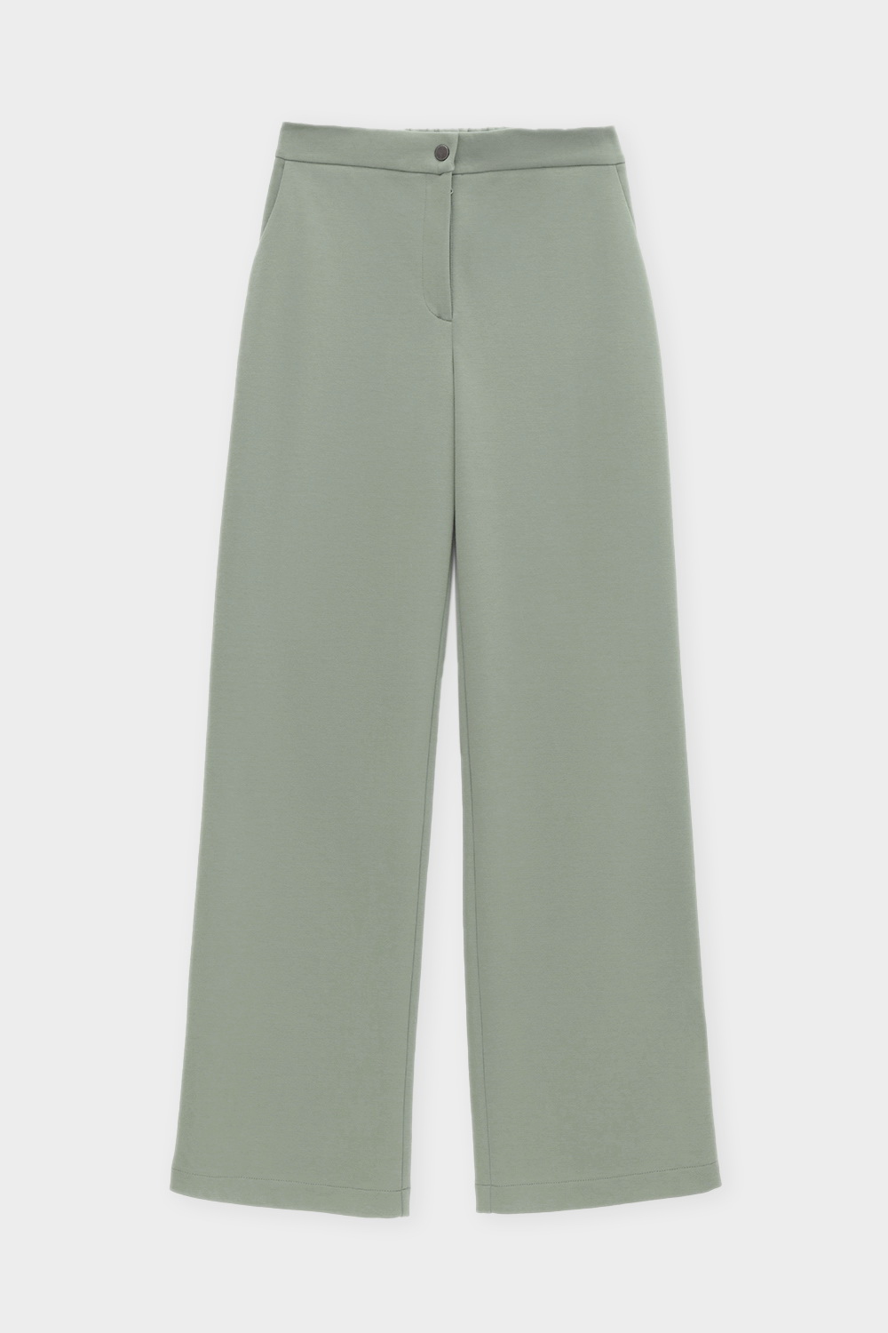 картинка Брюки женские из гладкого плотного трикотажа от магазина Одежда+