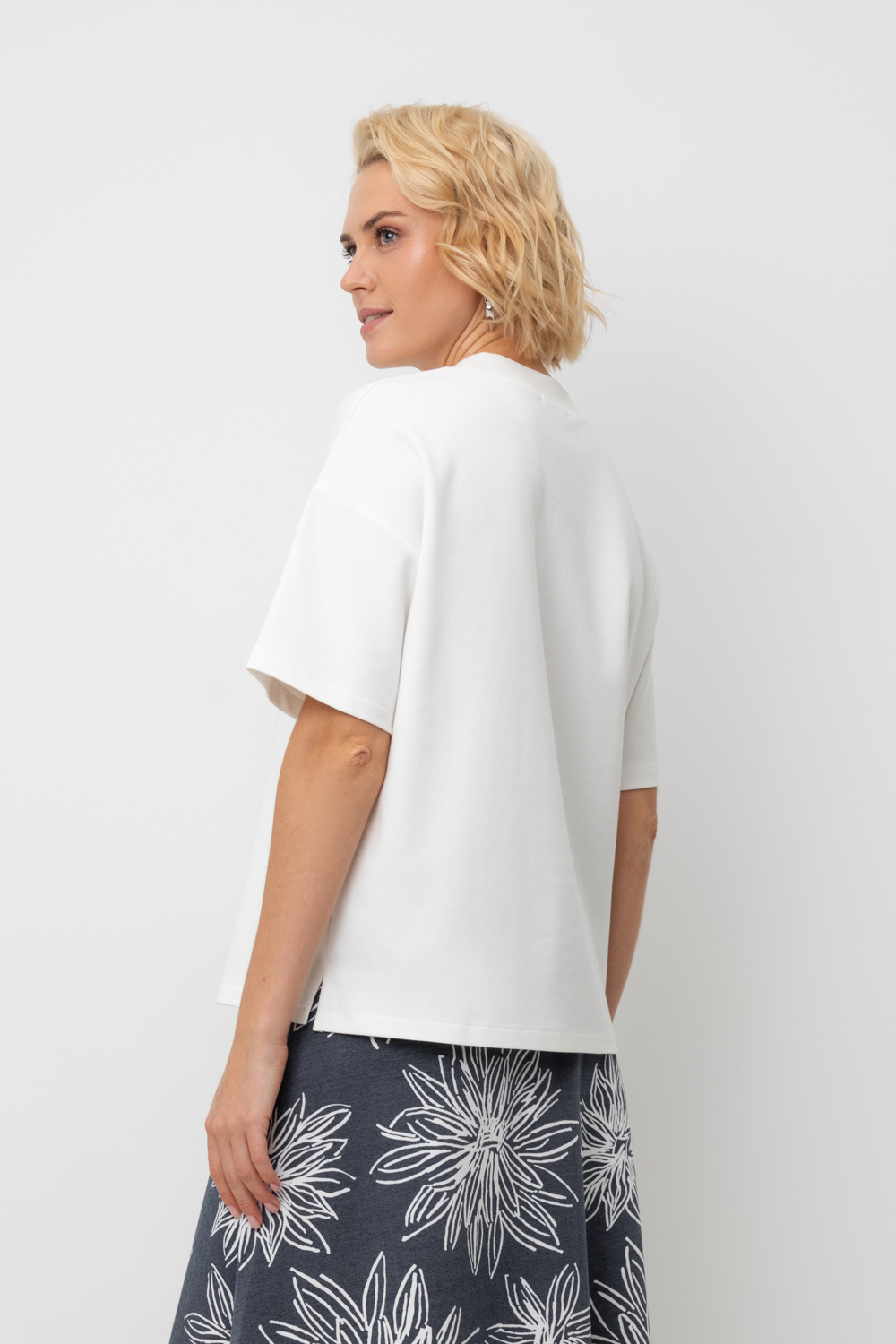 картинка Блуза из премиального трикотажа от магазина Одежда+