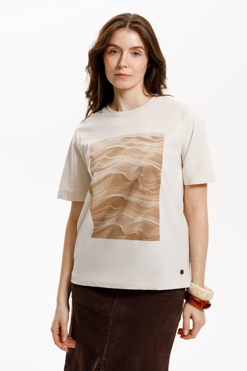 картинка Футболка из 100% хлопка с принтом от магазина Одежда+