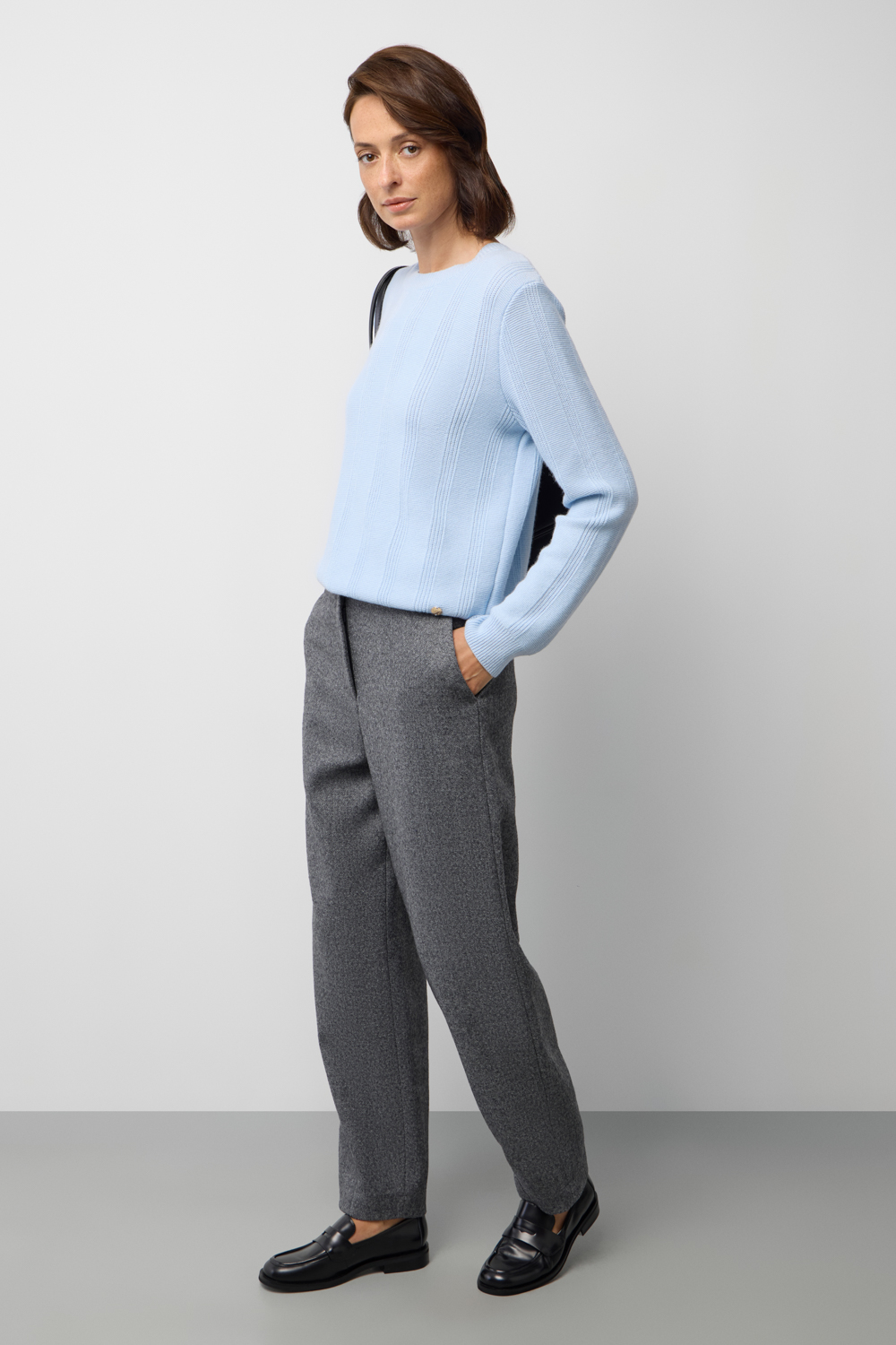 картинка Джемпер с кашемиром и мериносом от магазина Одежда+