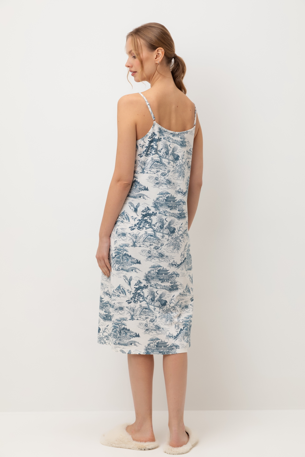 картинка Сорочка из хлопка с модалом от магазина Одежда+