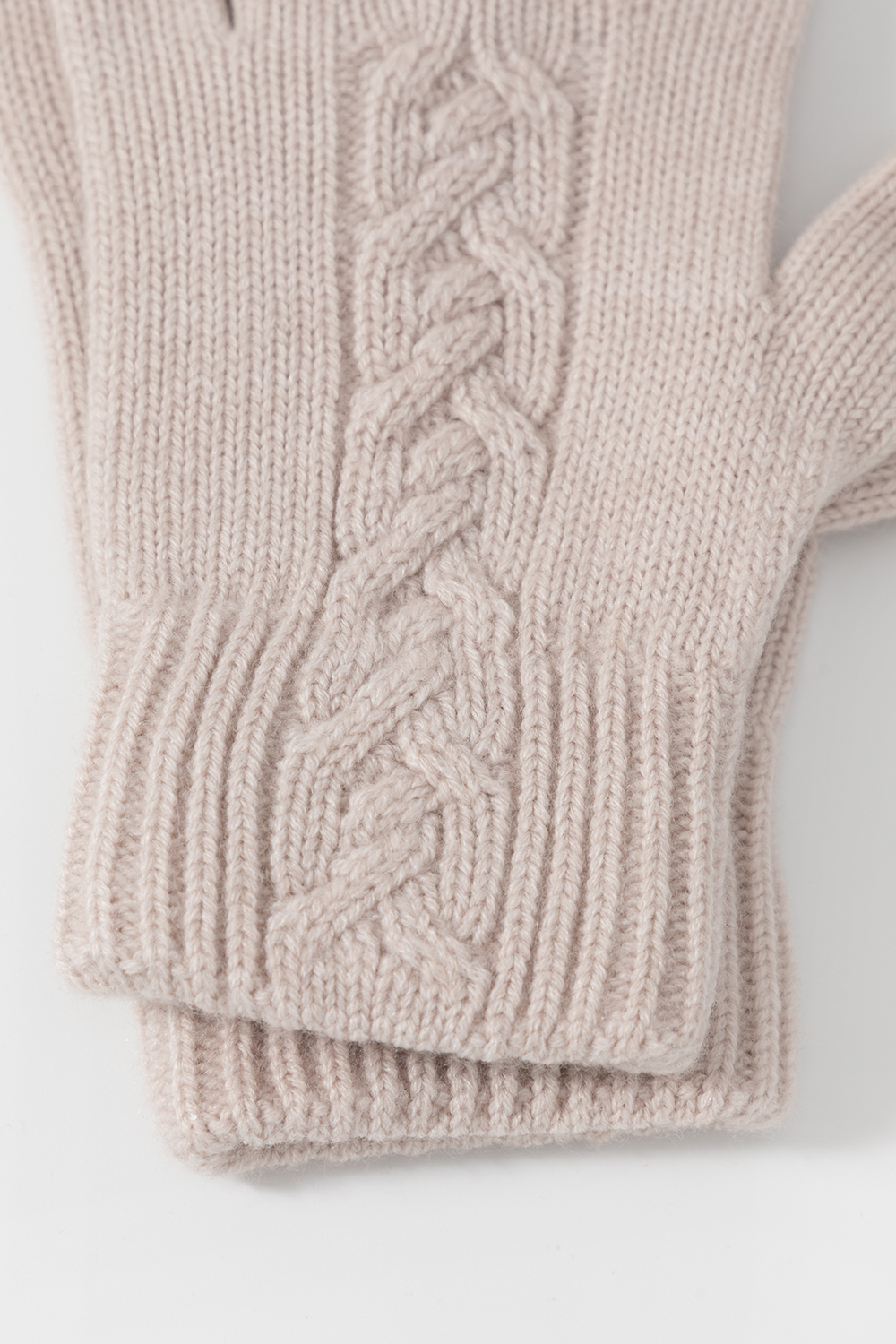 картинка Перчатки вязаные из полушерсти от магазина Одежда+