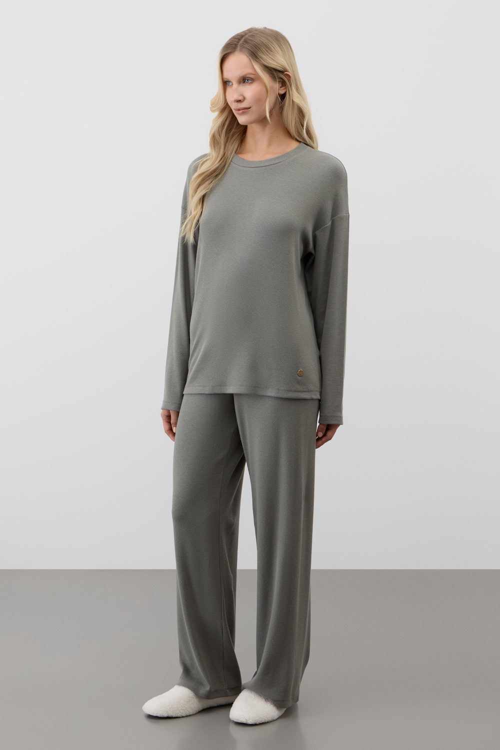 картинка Комплект из хлопка в рубчик от магазина Одежда+