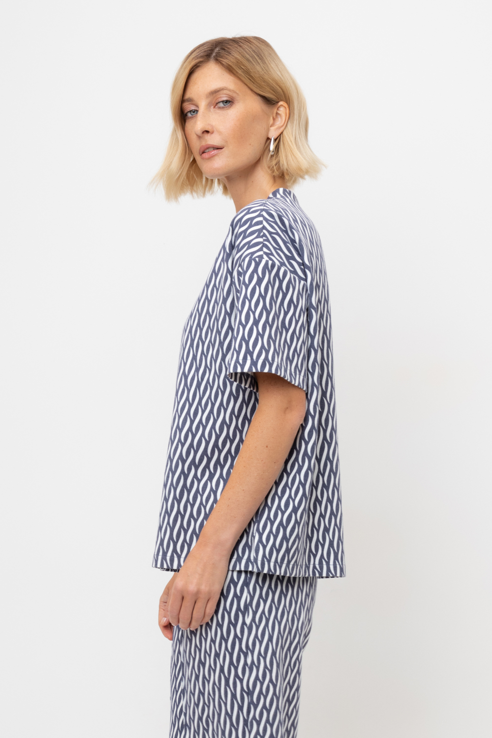 картинка Блуза из премиального трикотажа от магазина Одежда+