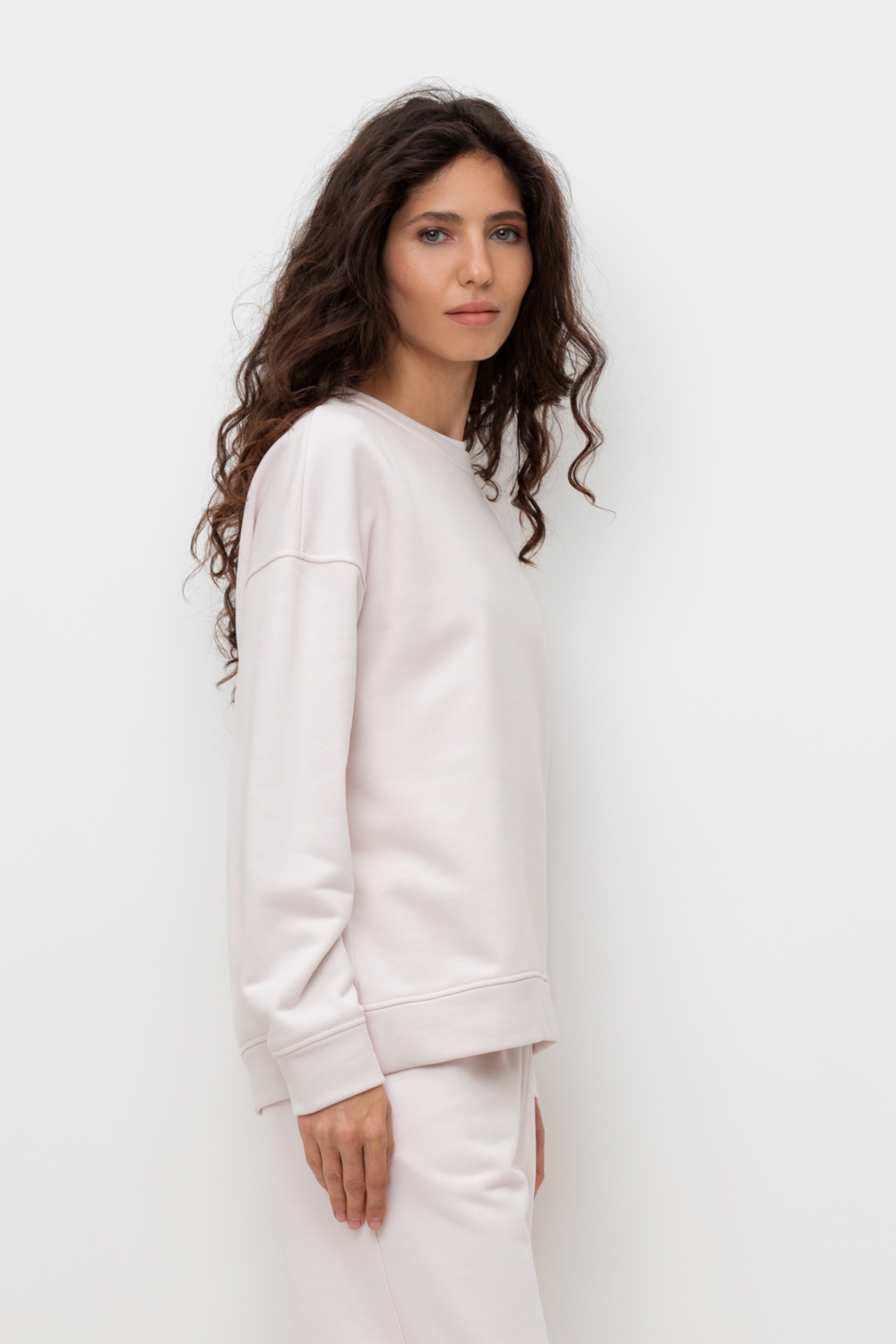 картинка Свитшот из мягкого двухцветного футера от магазина Одежда+