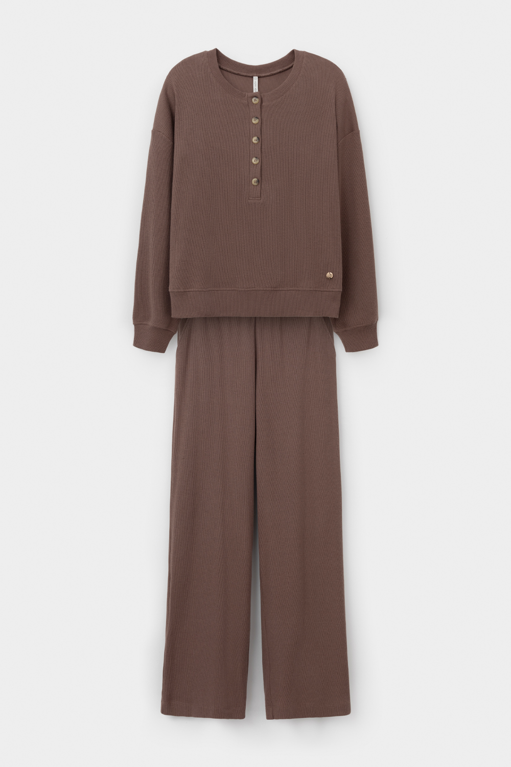 картинка Комлпект джемпер и брюки из объемного трикотажа от магазина Одежда+