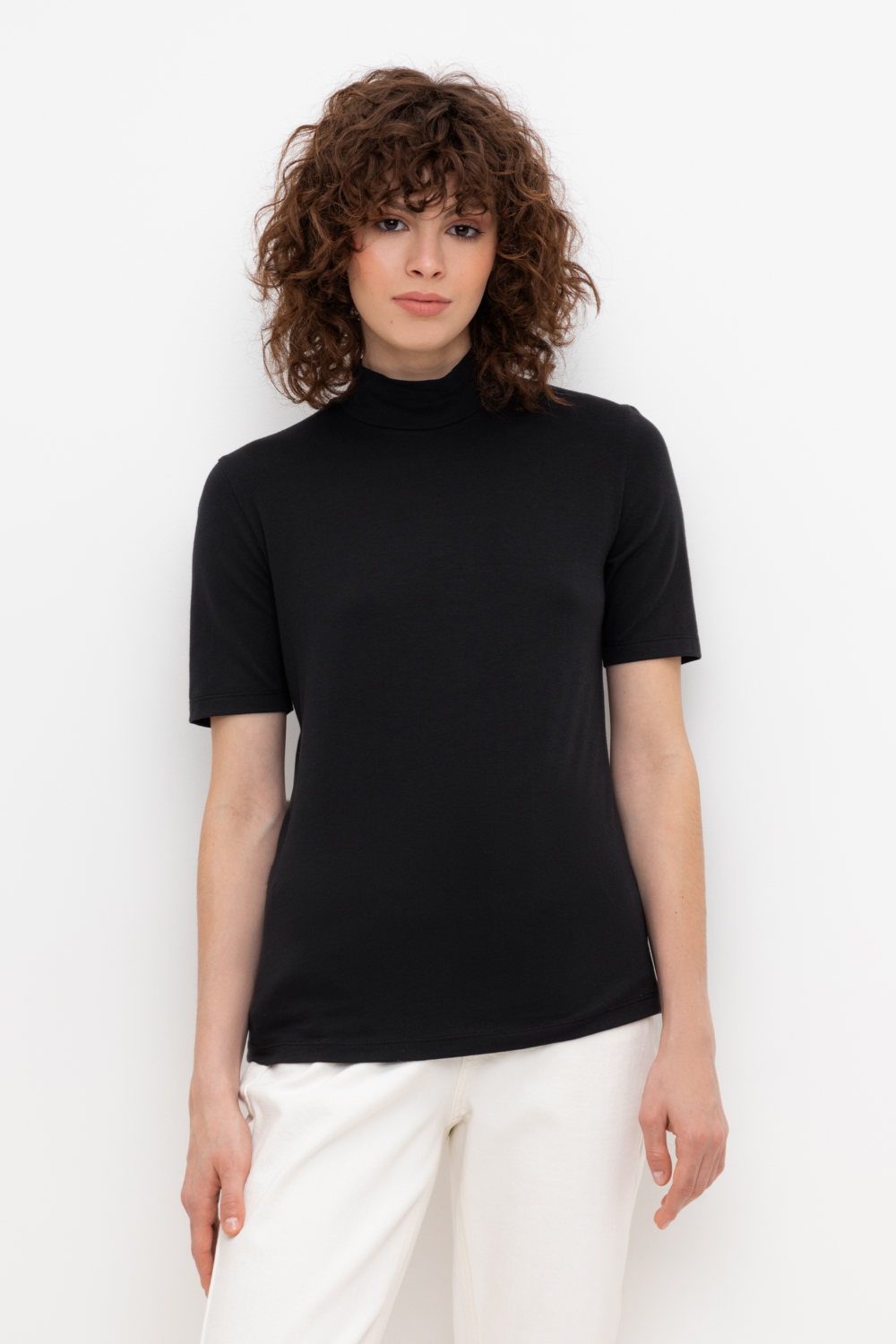 картинка Джемпер с коротким рукавом из хлопка от магазина Одежда+