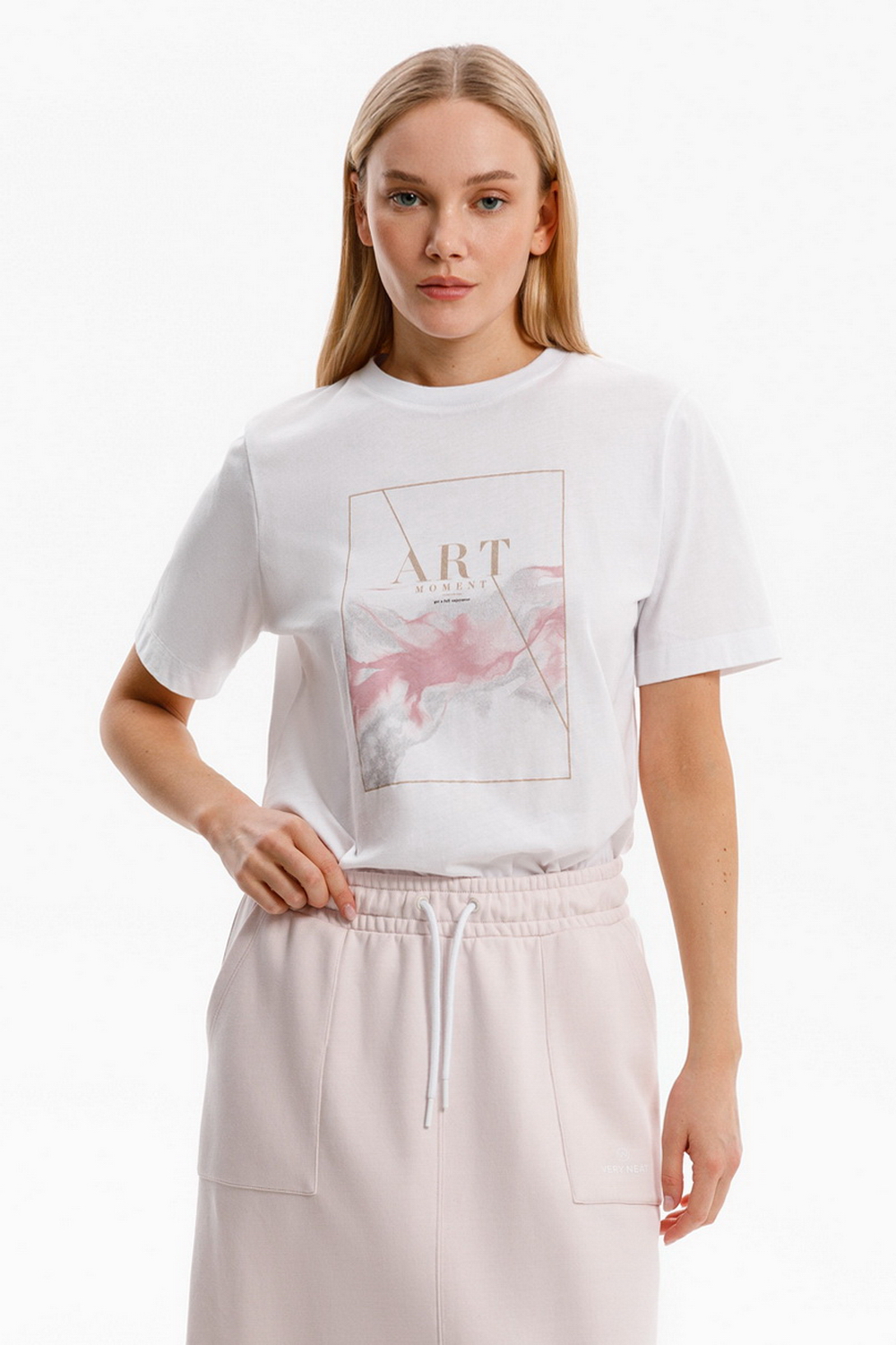 картинка Футболка из 100% хлопка с принтом от магазина Одежда+