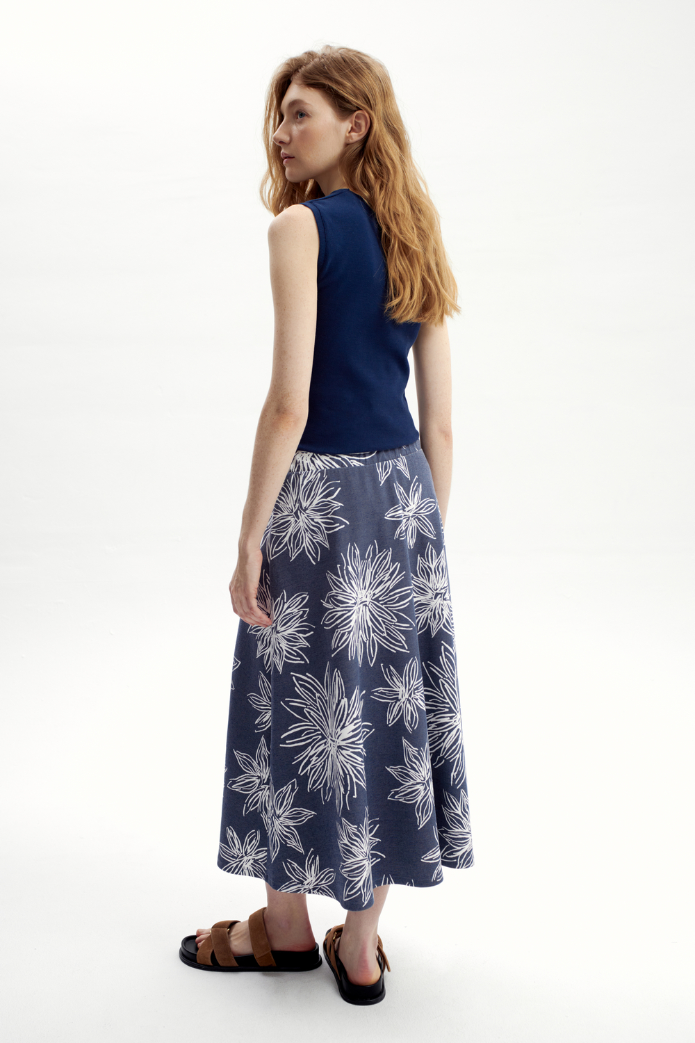 картинка Юбка расклешенного силуэта от магазина Одежда+