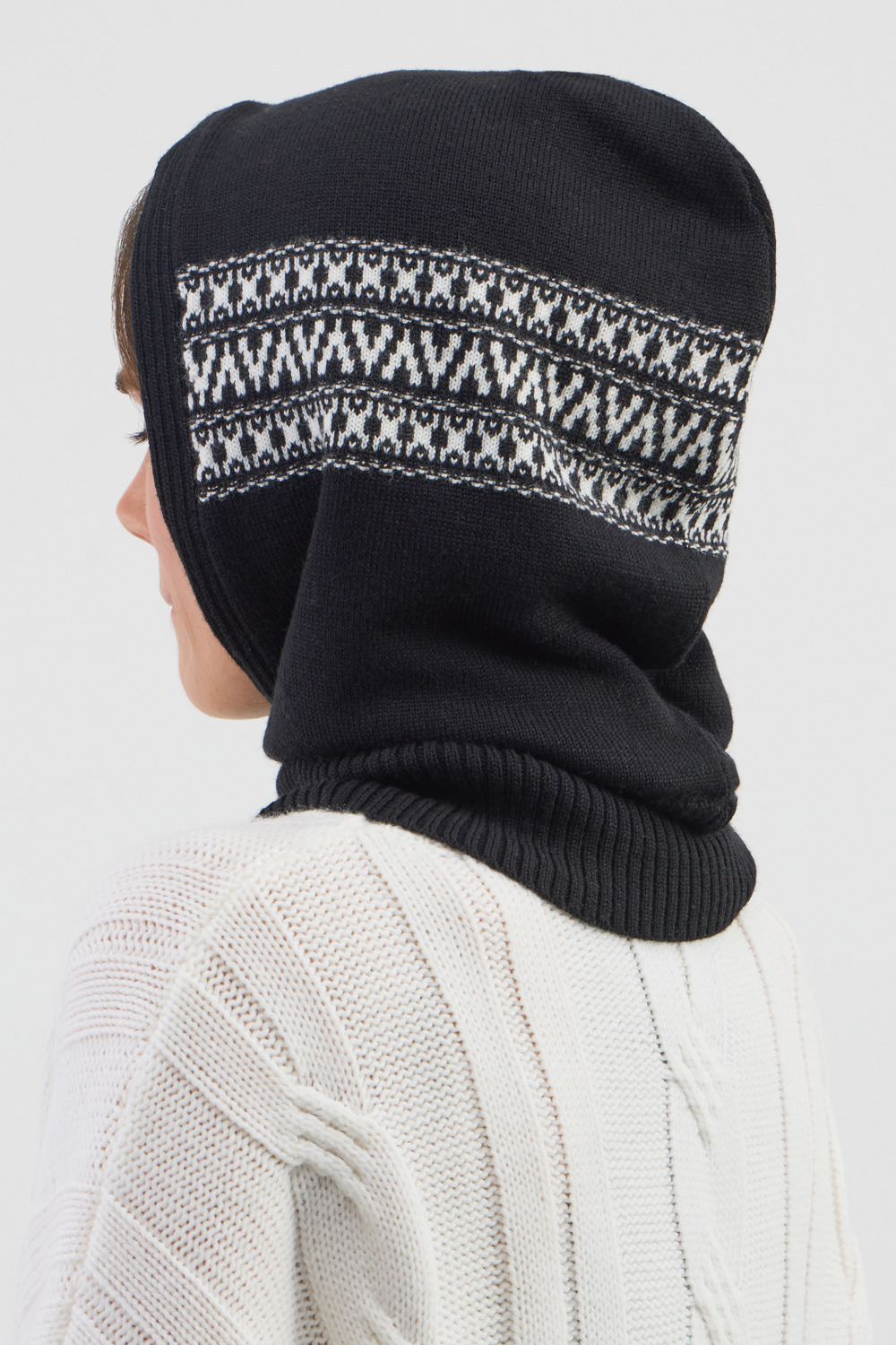 картинка Вязаный капор от магазина Одежда+