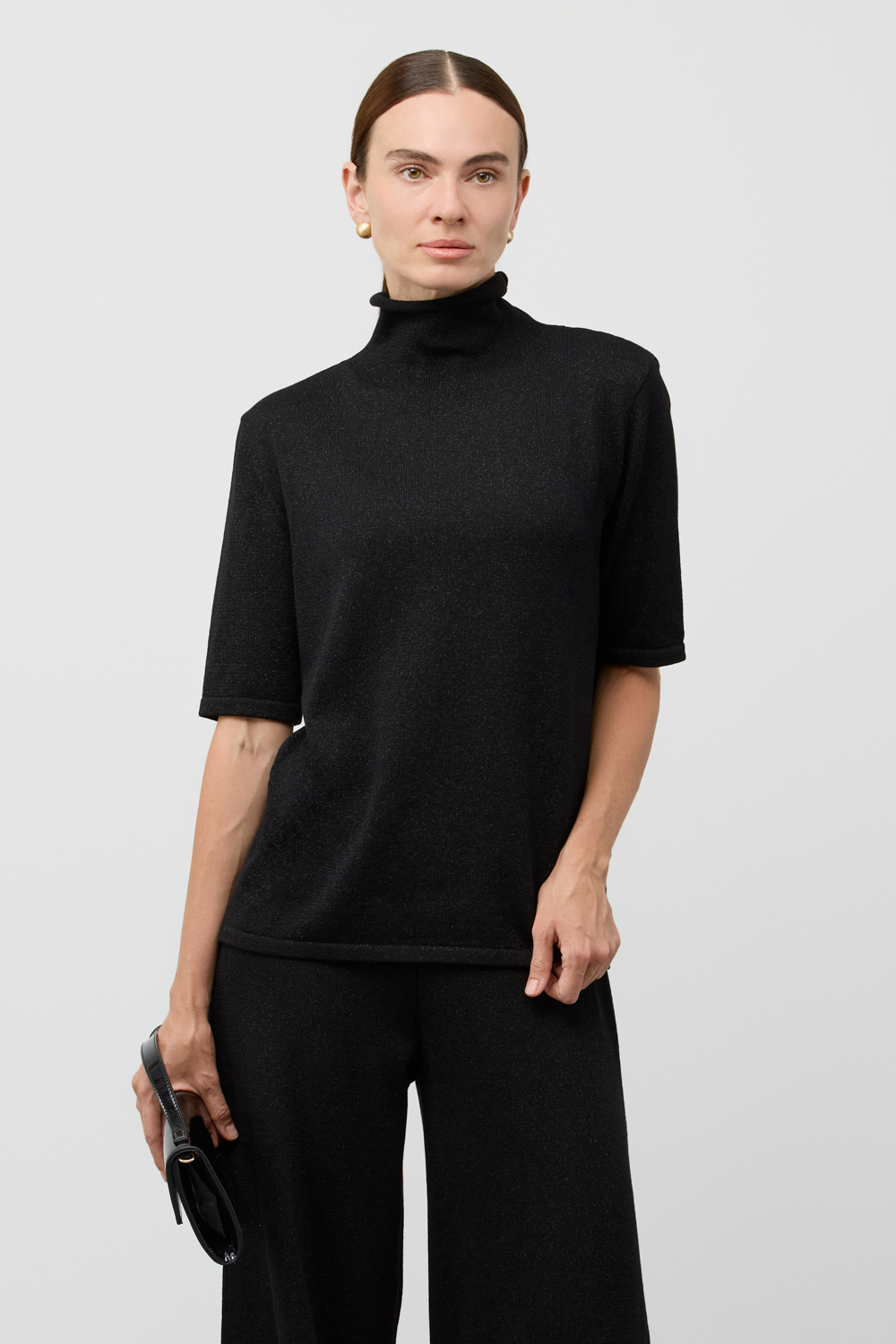 картинка Джемпер из вискозы с метанитом от магазина Одежда+