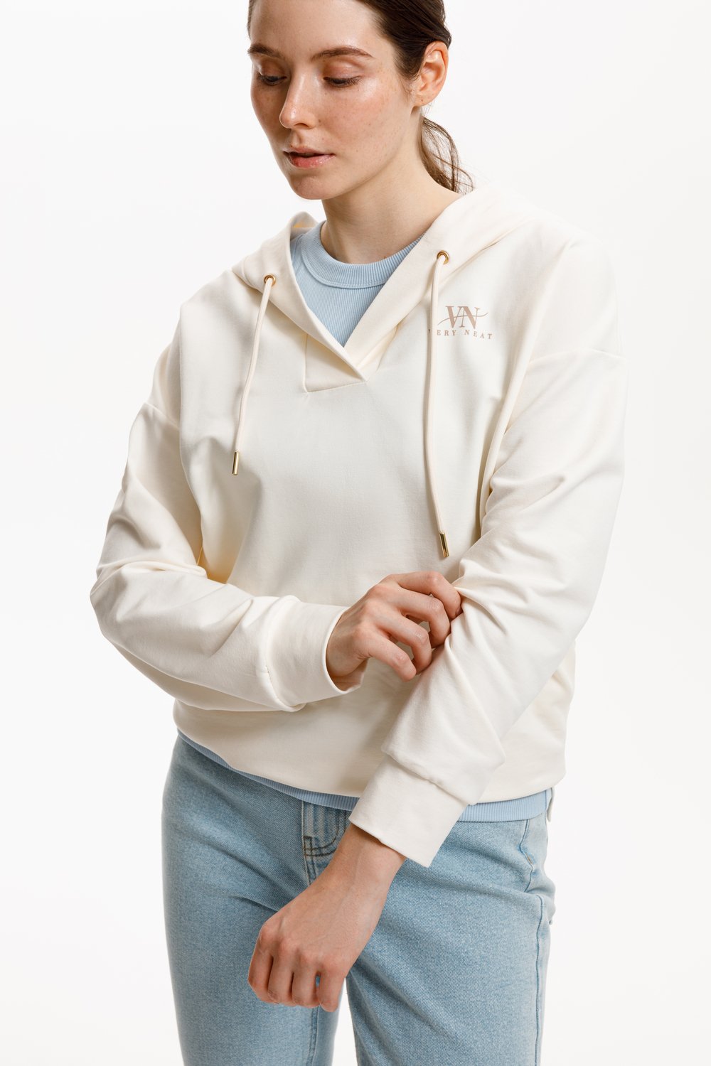 картинка Худи из мягкого футера от магазина Одежда+