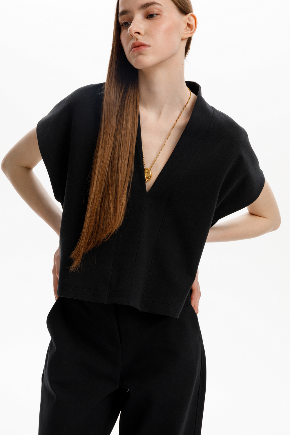 картинка Жилет из премиального трикотажа от магазина Одежда+