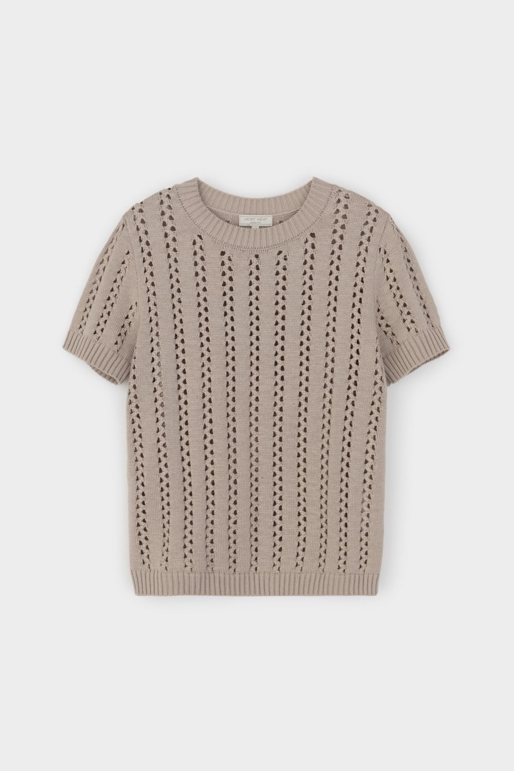 картинка Джемпер с коротким рукавом из итальянской пряжи от магазина Одежда+