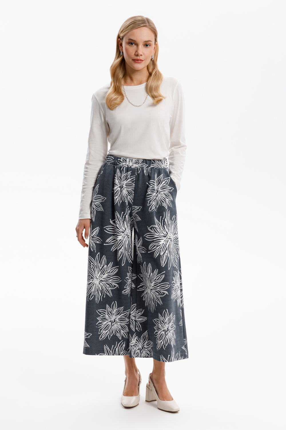 картинка Кюлоты из премиального трикотажа от магазина Одежда+