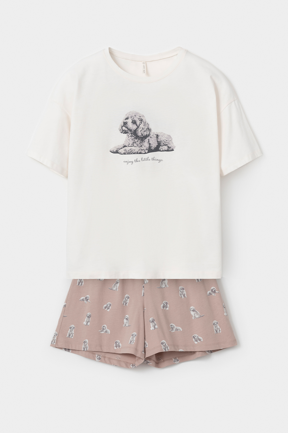 картинка Комплект с футболкой и шортами  из 100% хлопка от магазина Одежда+