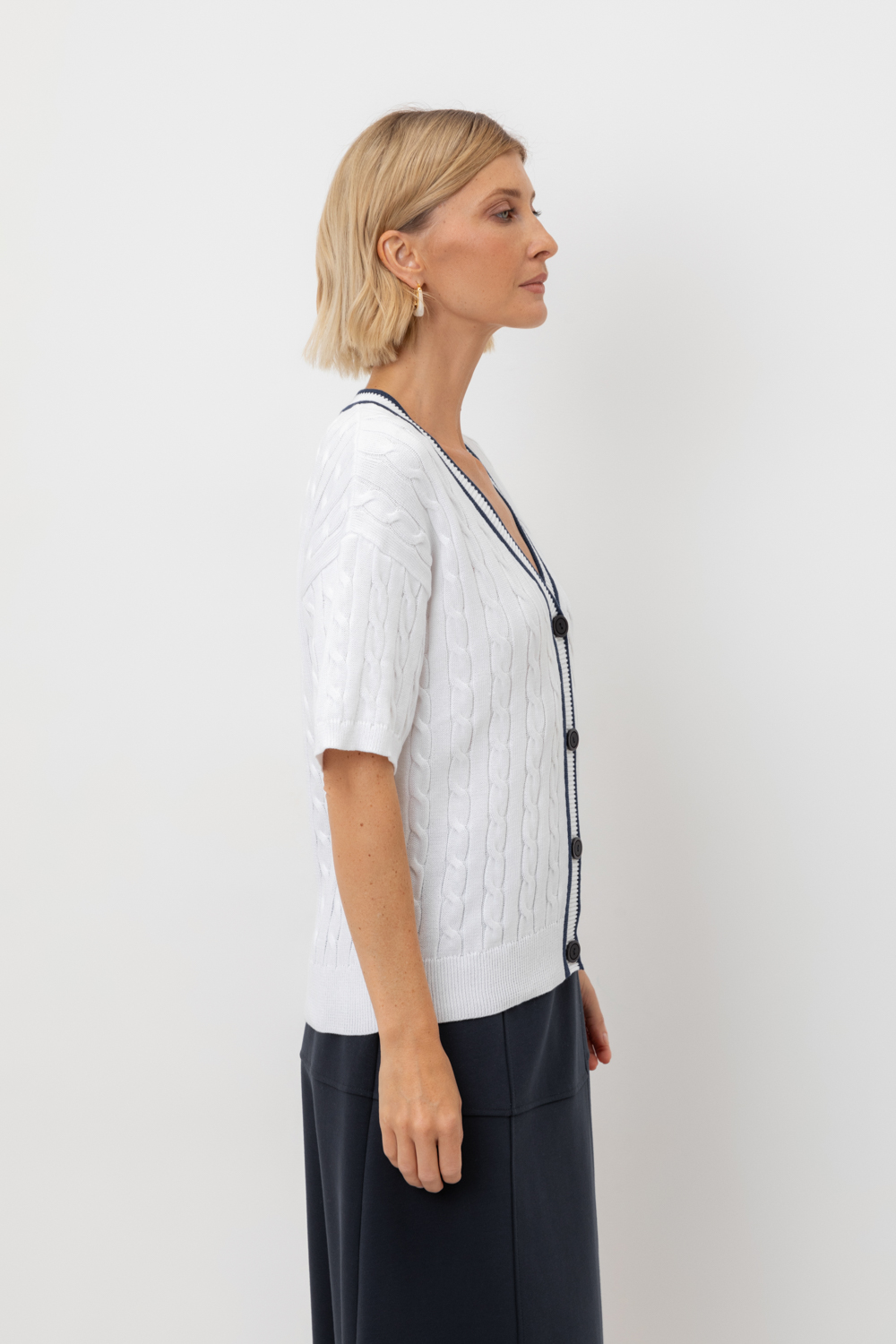 картинка Кардиган из итальянской пряжи от магазина Одежда+