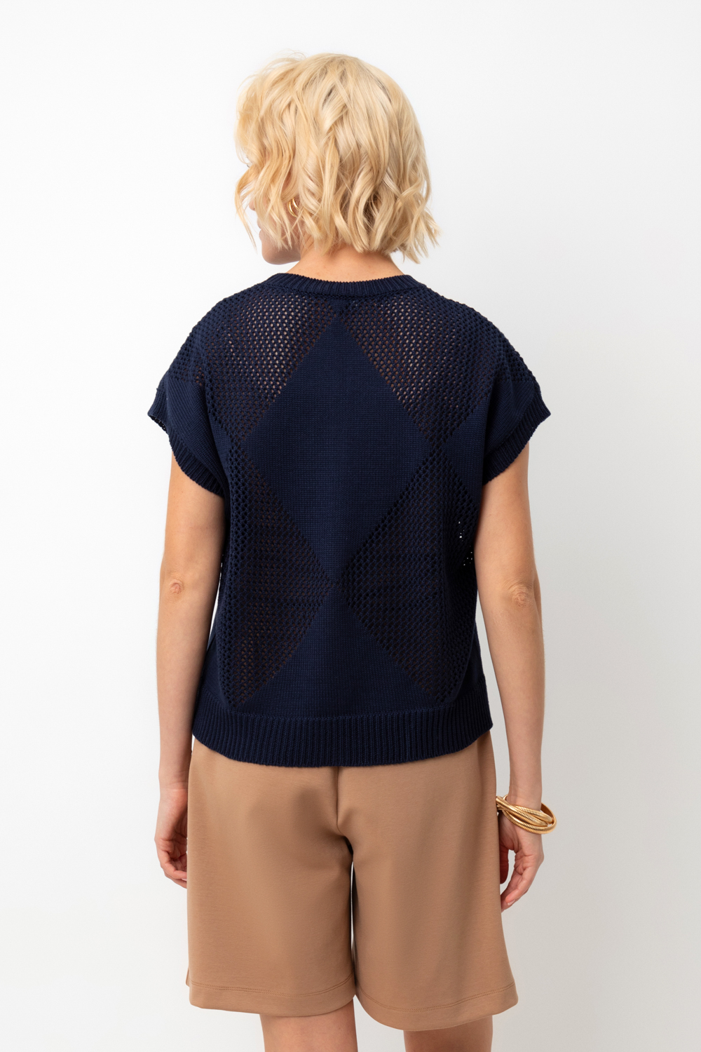 картинка Джемпер из премиальной хлопковой пряжи от магазина Одежда+