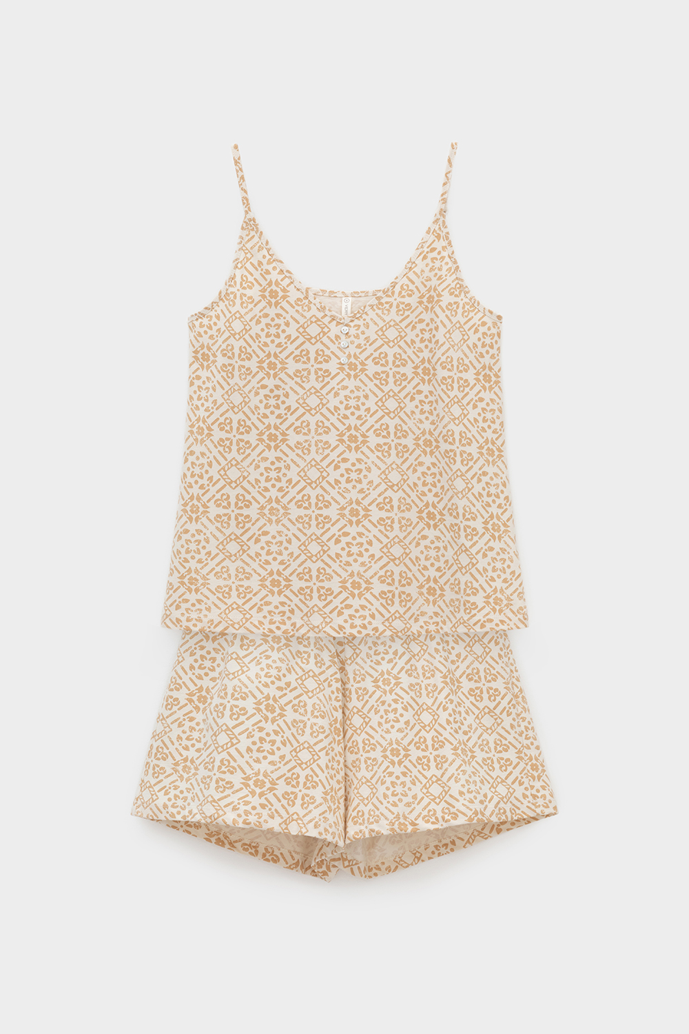 картинка Комплект топ и шорты из 100% хлопка от магазина Одежда+