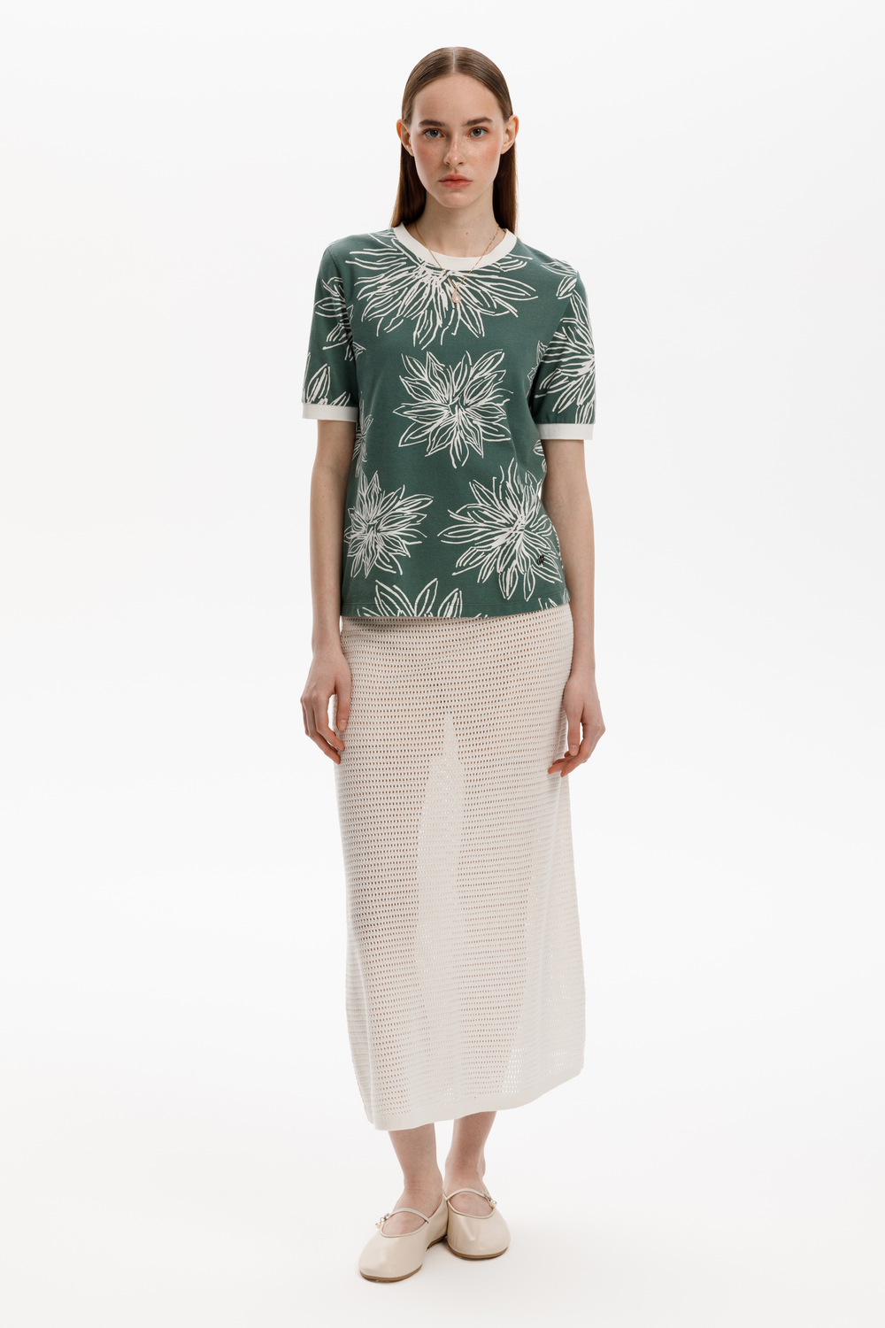 картинка Футболка с контрастными деталями от магазина Одежда+