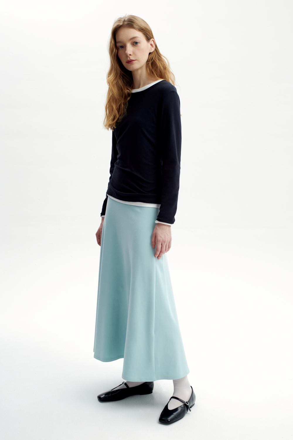 картинка Юбка расклешенного силуэта от магазина Одежда+