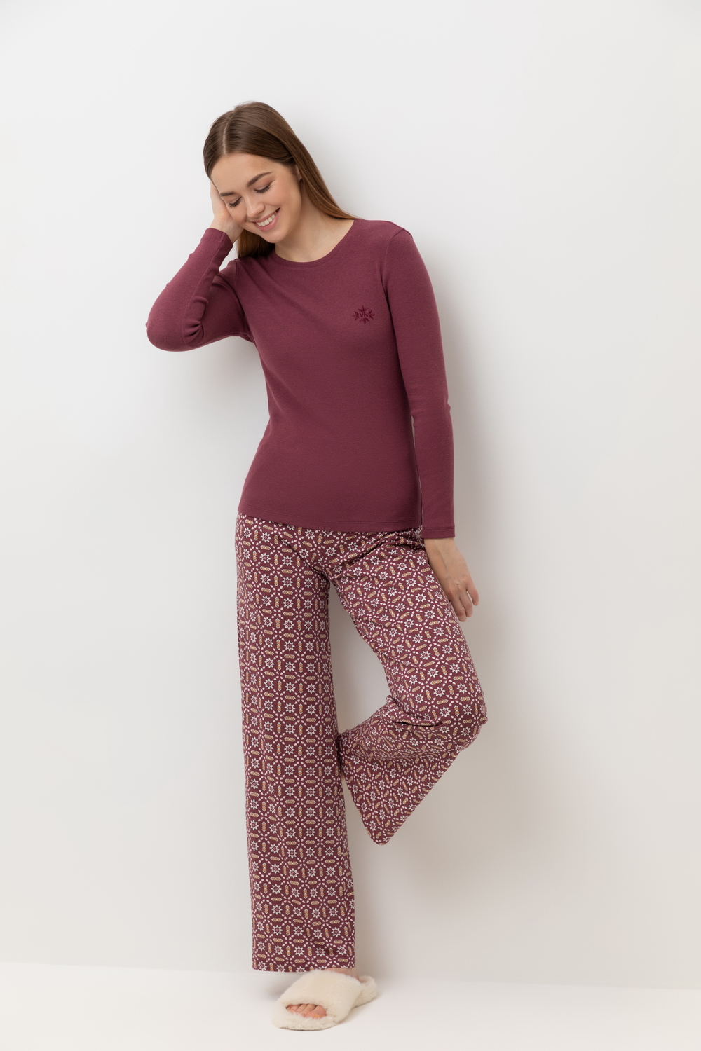 картинка Комплект из хлопка в рубчик от магазина Одежда+