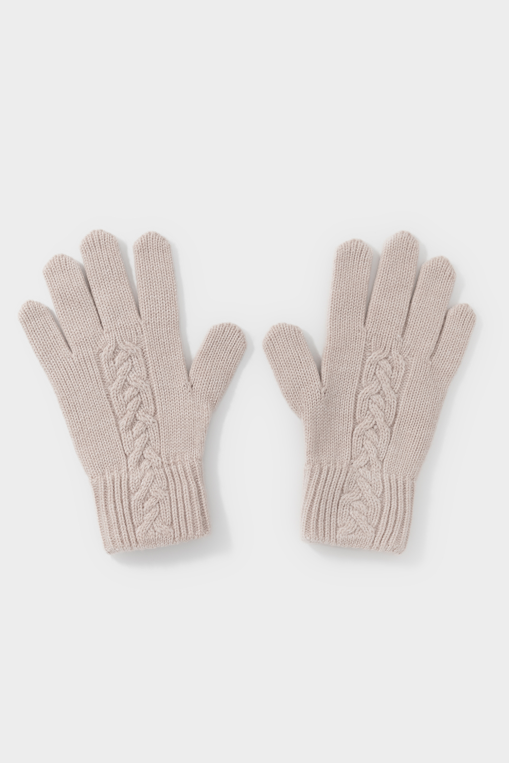 картинка Перчатки вязаные из полушерсти от магазина Одежда+