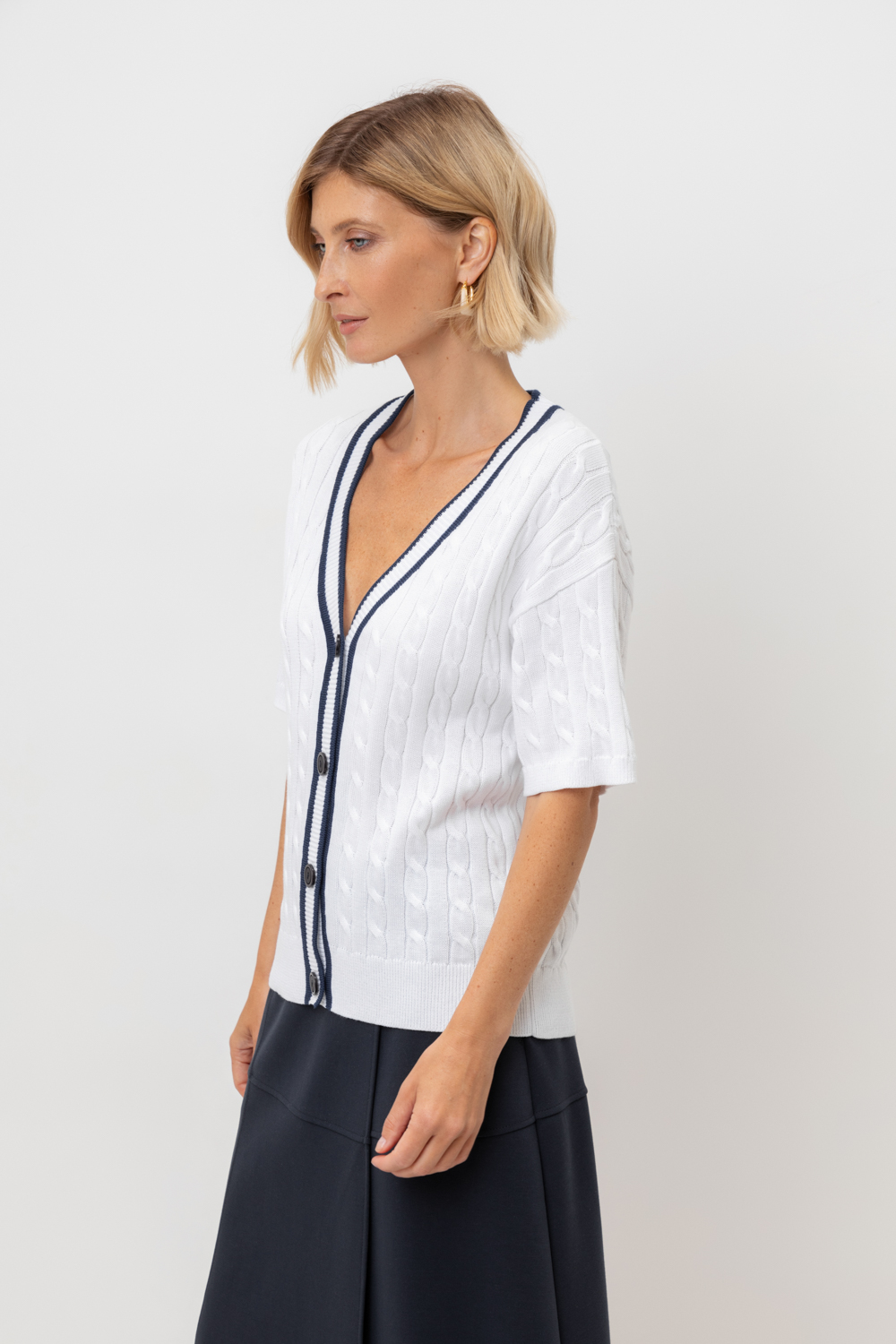 картинка Кардиган из итальянской пряжи от магазина Одежда+