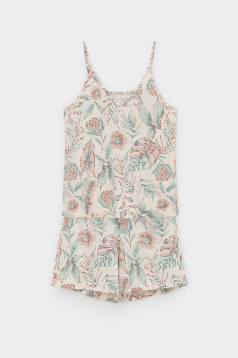 картинка Комплект топ и шорты из 100% хлопка от магазина Одежда+