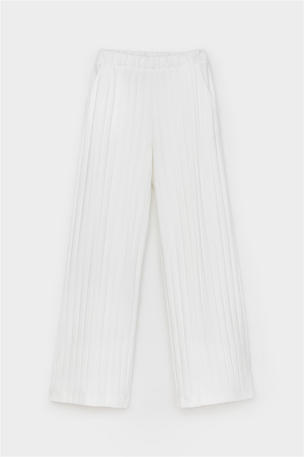 картинка Фактурные брюки из гребенного хлопка от магазина Одежда+