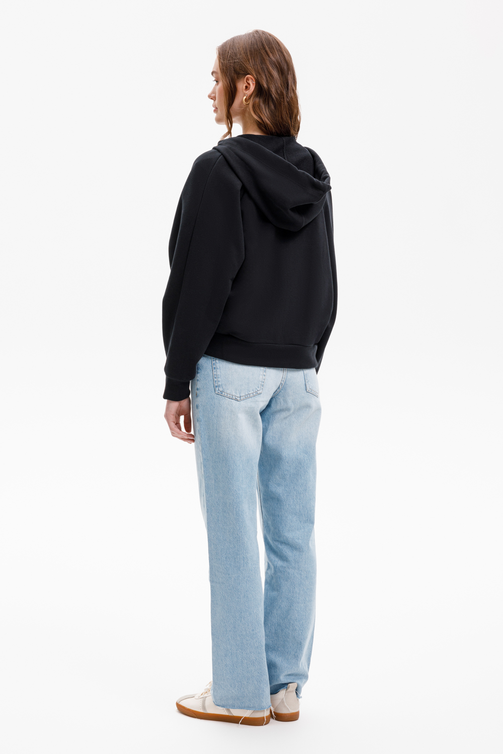 картинка Толстовка на молнии из мякого футера от магазина Одежда+